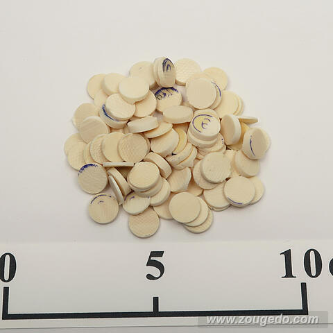 【象牙材料】ボタン型中10・25g