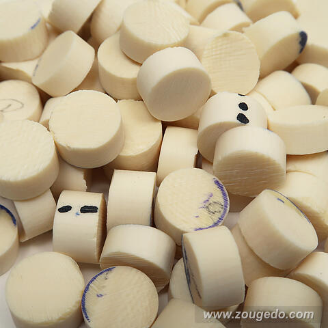 【象牙材料】ボタン型特厚11・90g