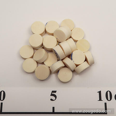 【象牙材料】ボタン型特厚14・45g