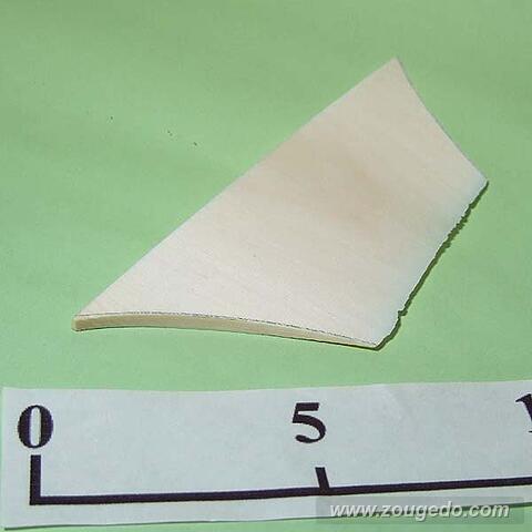 【象牙材料】台形板（かまぼこ状）