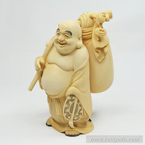 【本象牙】布袋-2