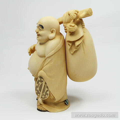 【本象牙】布袋-2