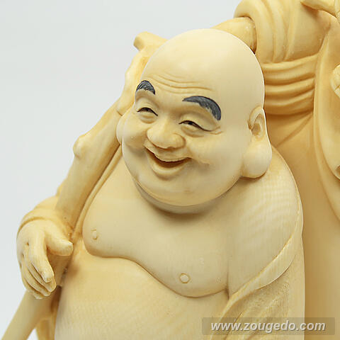 【本象牙】布袋-2