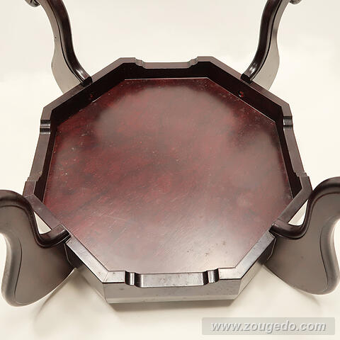 【本象牙】彫刻花筒（特大）