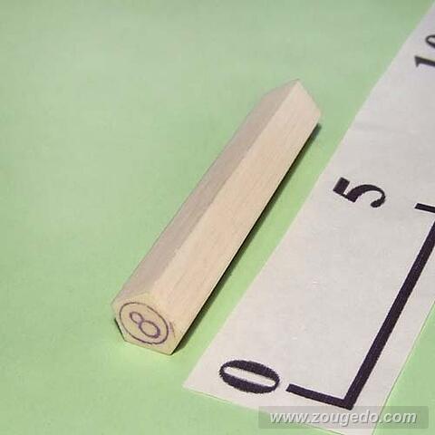 【象牙材料】多角柱8（1本）