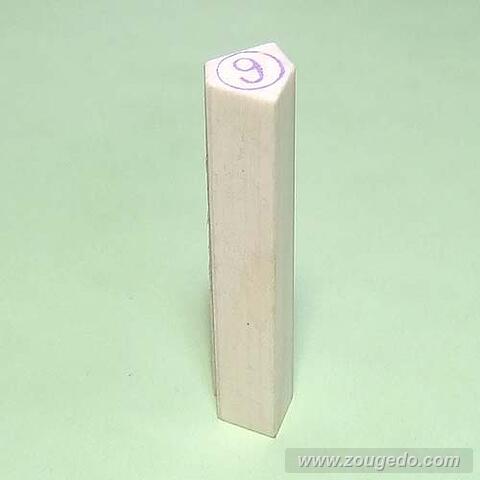【象牙材料】多角柱9（1本）