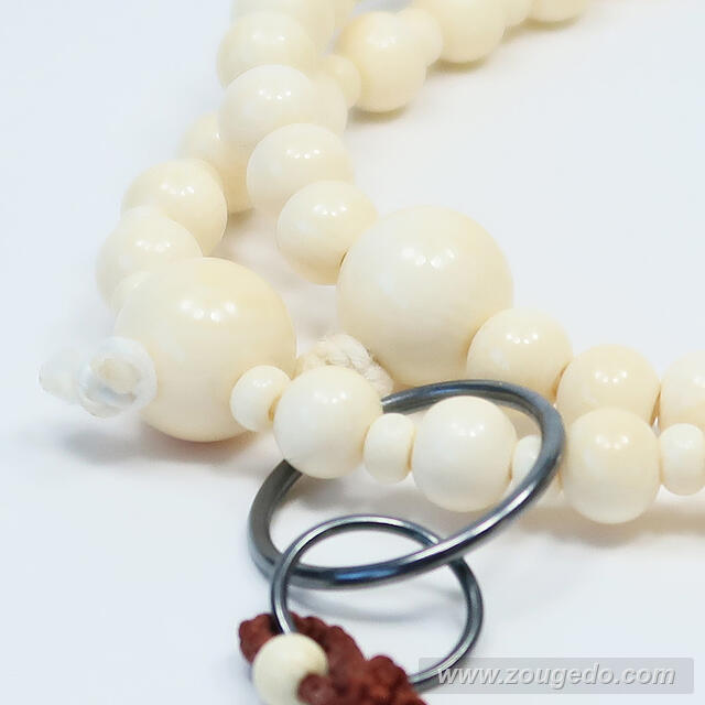 【本象牙】浄土宗・本式念珠・男物・菊房