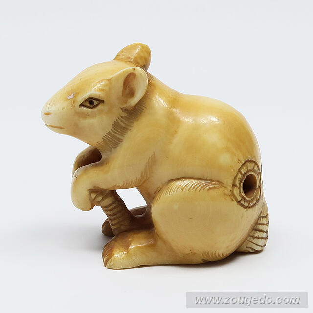 【本象牙】根付動物2