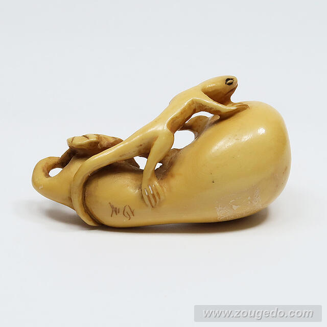 【本象牙】根付動物6