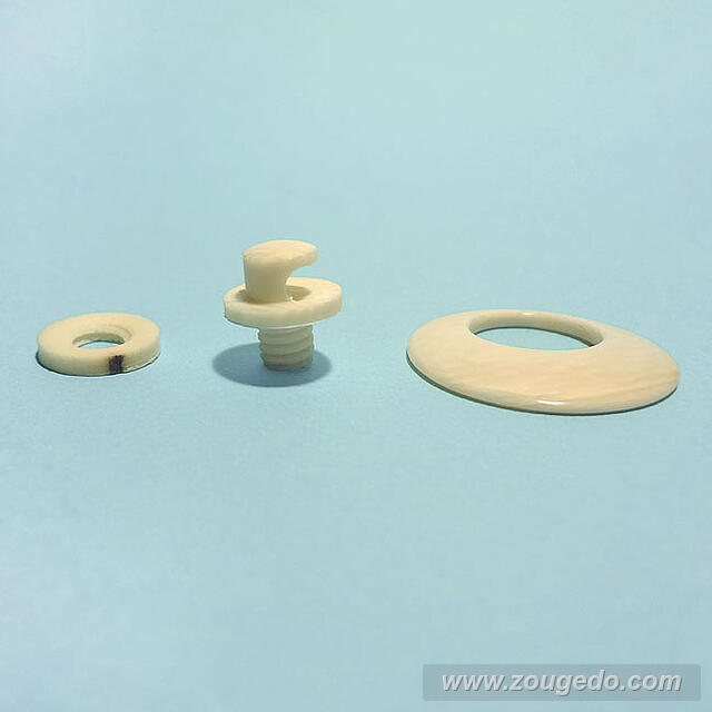 【本象牙】留め具：丸カン