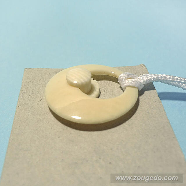 【本象牙】留め具：丸カン