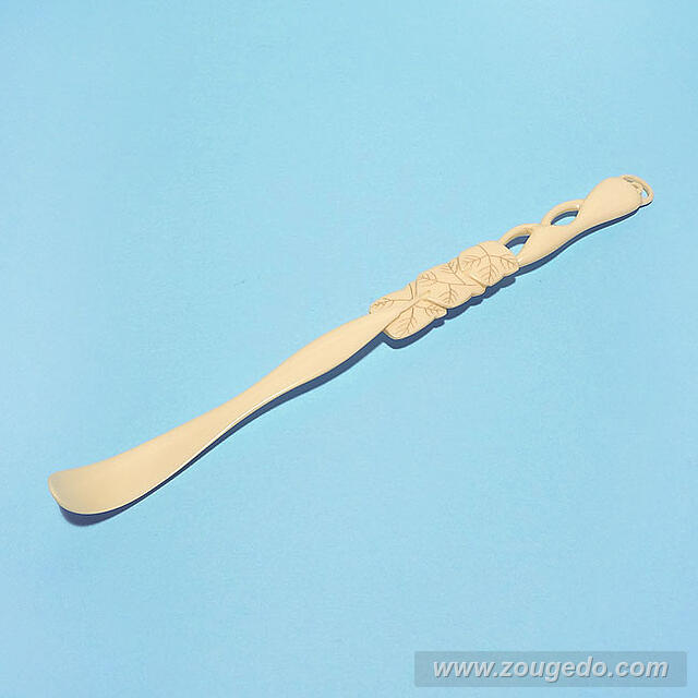 【本象牙】茶杓・瓢箪型
