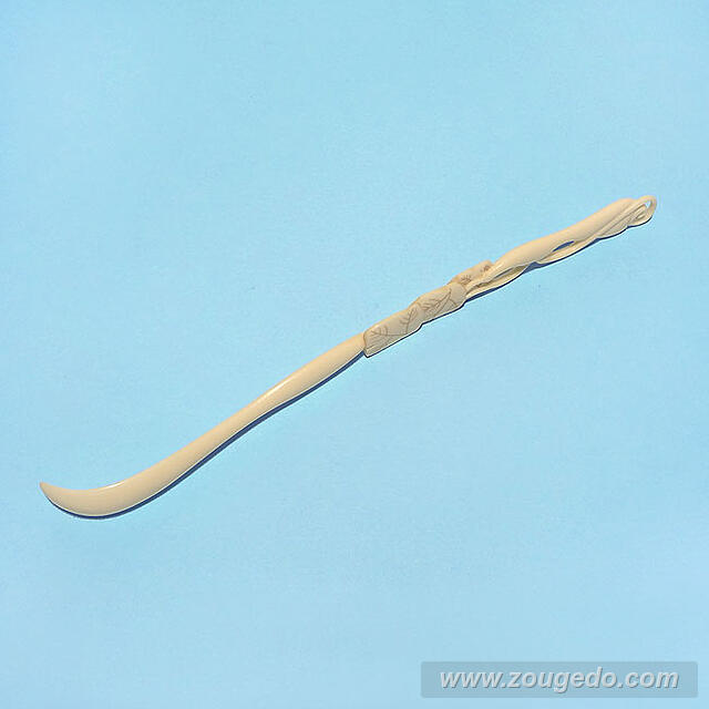 【本象牙】茶杓・瓢箪型