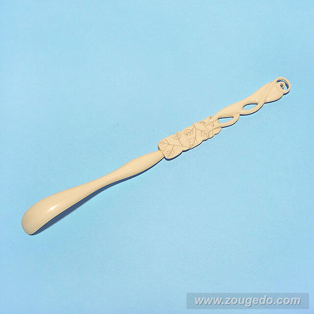 【本象牙】茶杓・瓢箪型