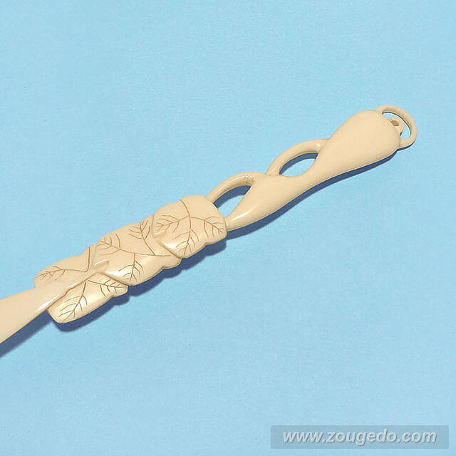 【本象牙】茶杓・瓢箪型