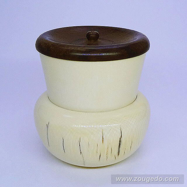 【本象牙】茶入れ2