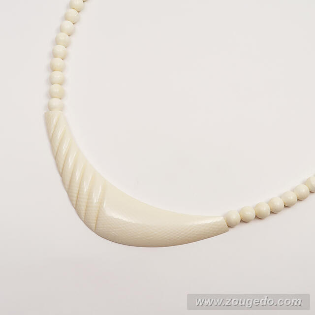 【本象牙ネックレス】マリリン