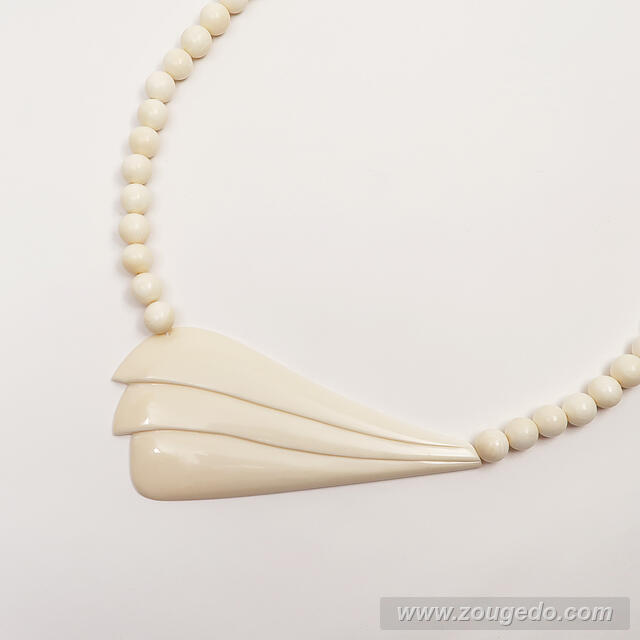 【本象牙ネックレス】アントワネット