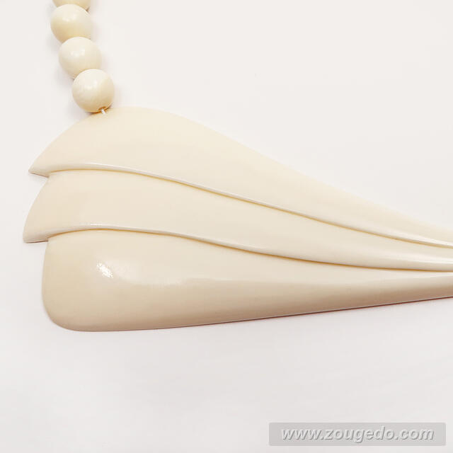 【本象牙ネックレス】アントワネット