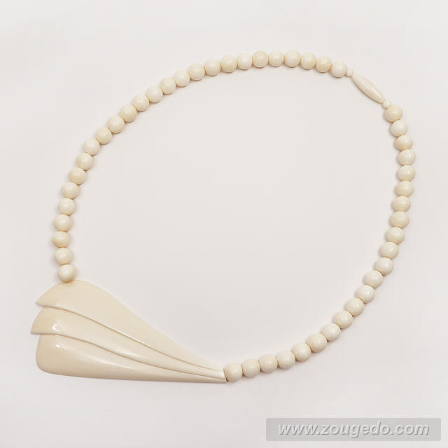 【本象牙ネックレス】アントワネット