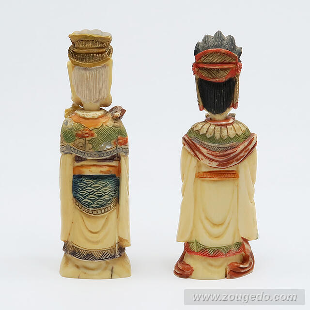 【本象牙】人物スナフ