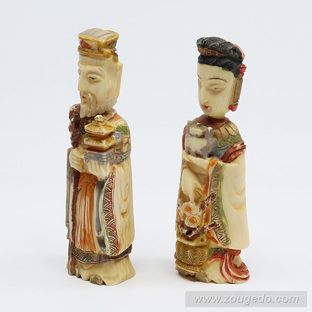 【本象牙】人物スナフ