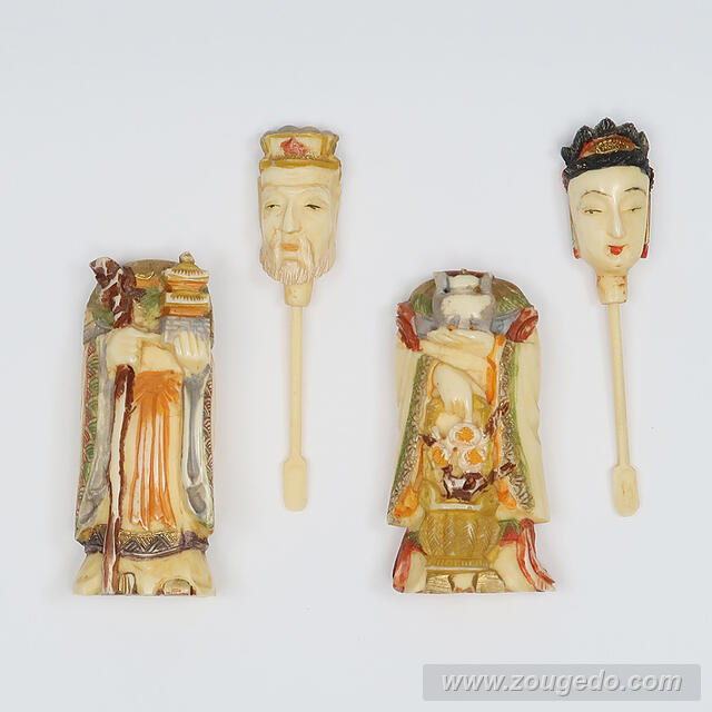 【本象牙】人物スナフ