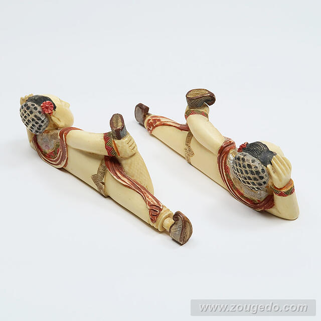 【本象牙】寝美人（大）