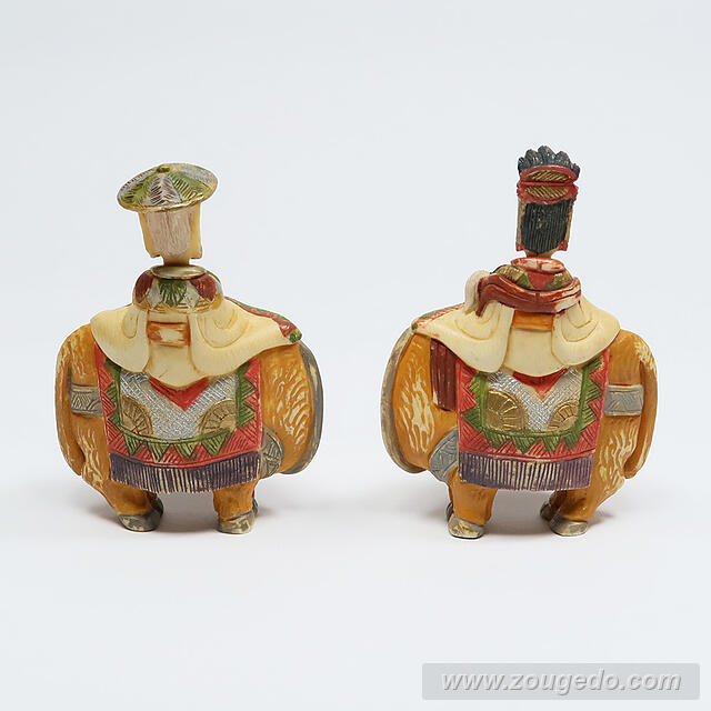 【本象牙】乗ったり（ラクダ）