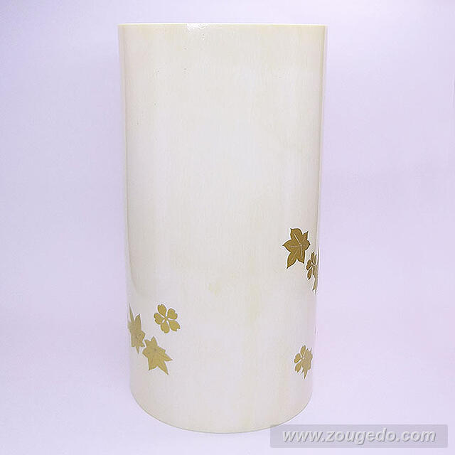 【本象牙】蒔絵花筒