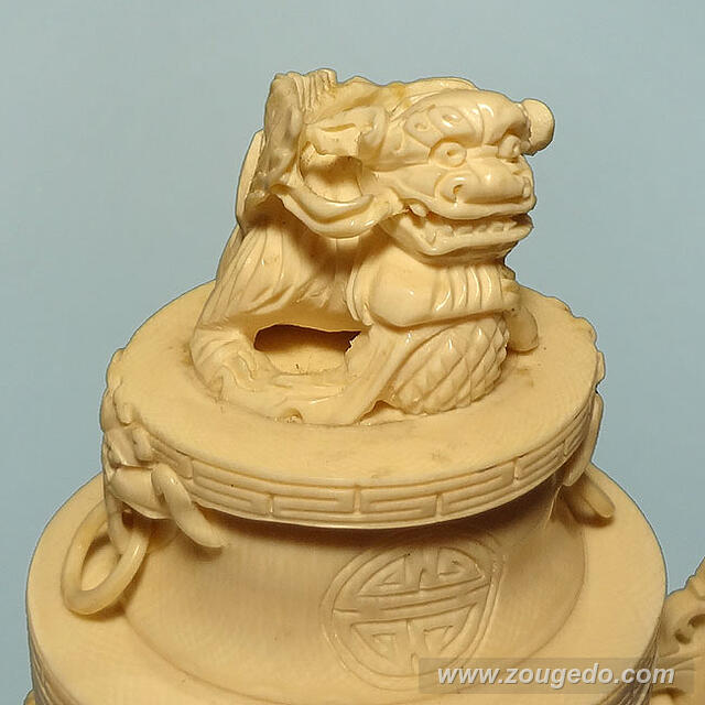 【本象牙】香炉571