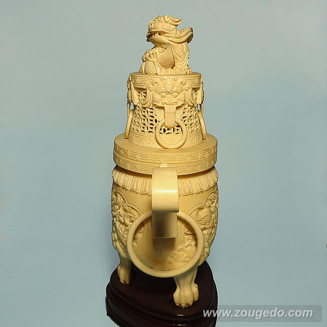 【本象牙】香炉573