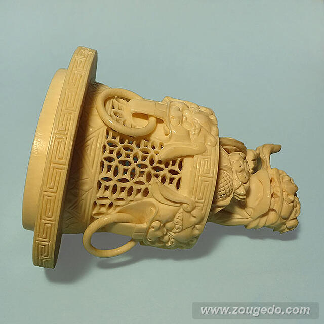 【本象牙】香炉573