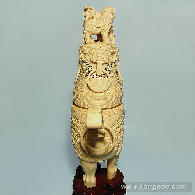 【本象牙】香炉575