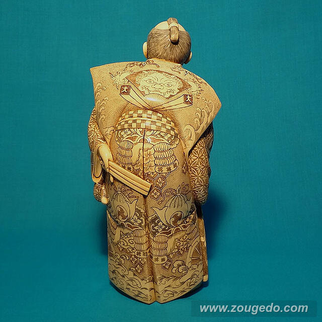 【本象牙】武士（香港製）