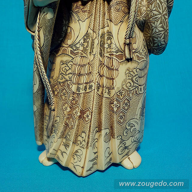 【本象牙】武士（香港製）