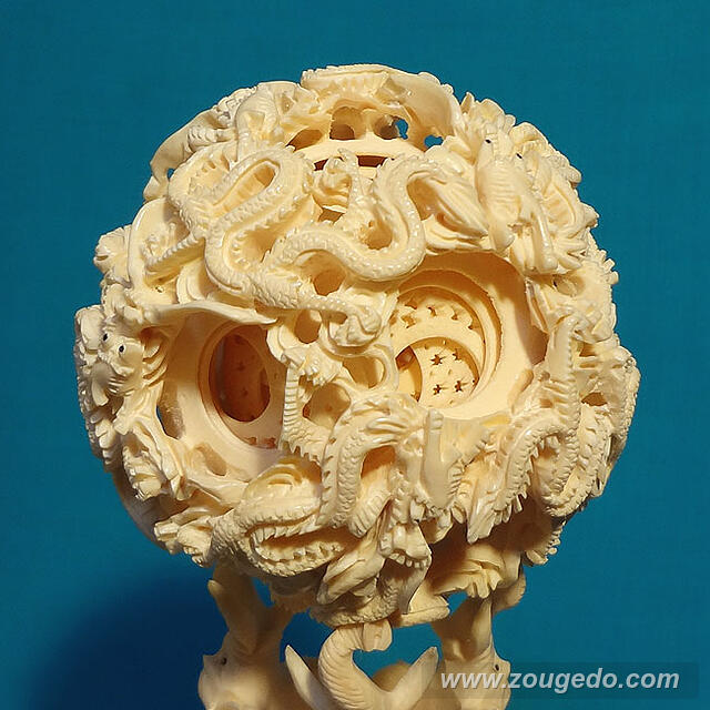 【本象牙】天球（大）