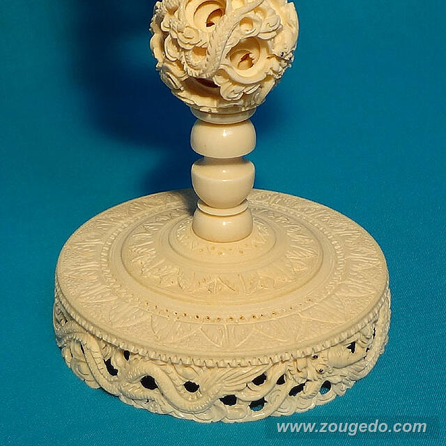 【本象牙】天球（大）