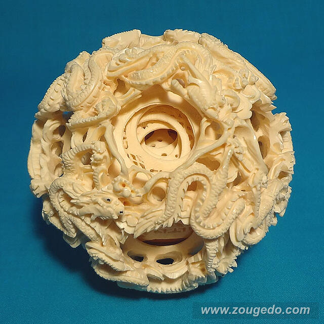 【本象牙】天球（大）