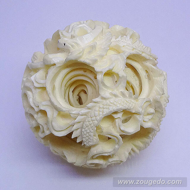 【本象牙】天球（小）