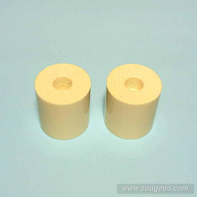 【本象牙】掛け軸の軸先（九分・一組）