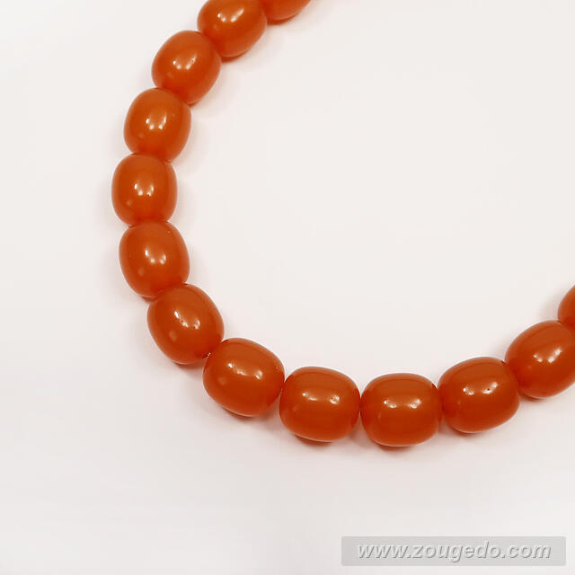 【琥珀ネックレス】ジャネット