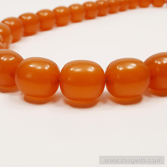 【琥珀ネックレス】ジャネット