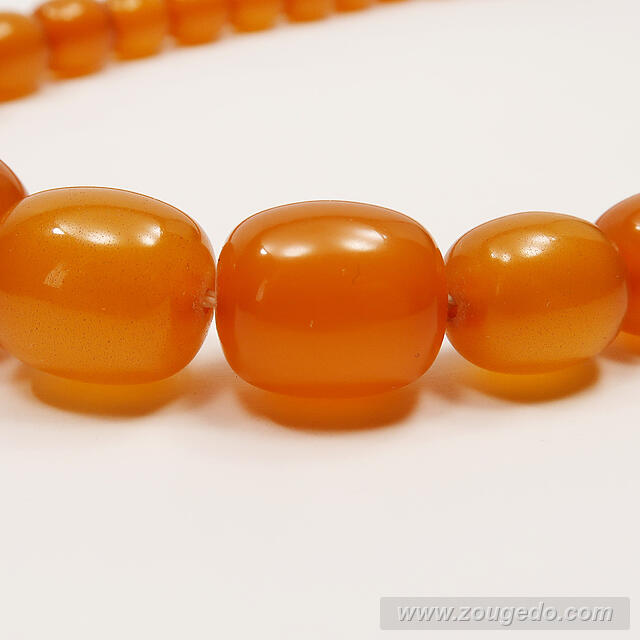 【琥珀ネックレス】マーガレット