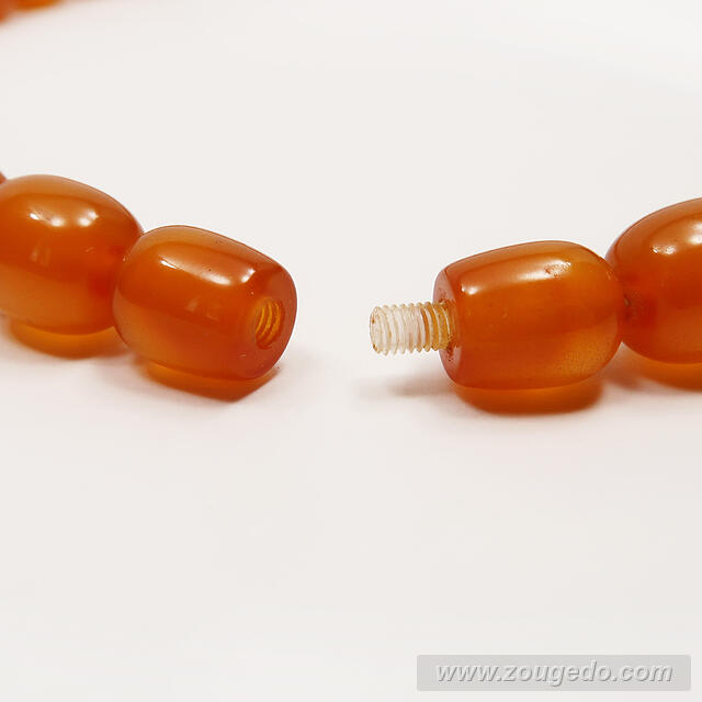 【琥珀ネックレス】オリビア