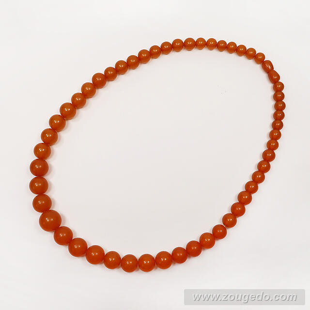 【琥珀ネックレス】レイチェル