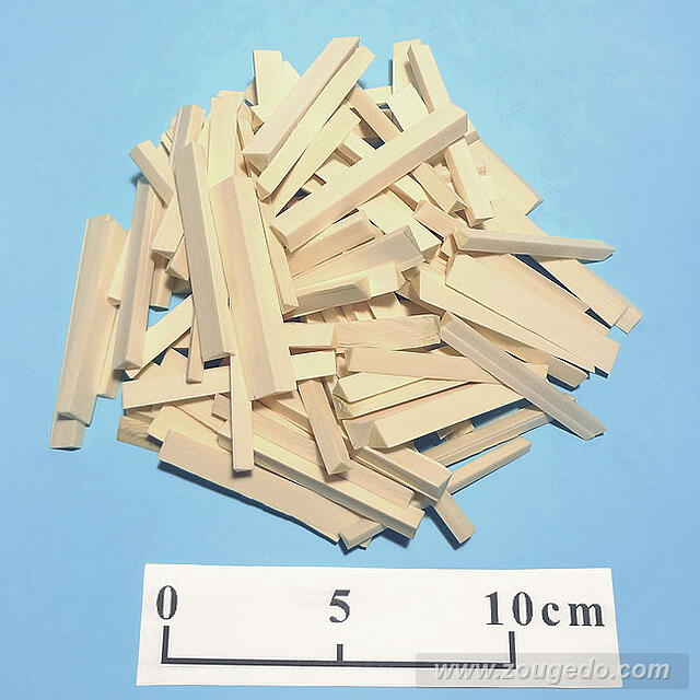 【象牙材料】断ち端三角14