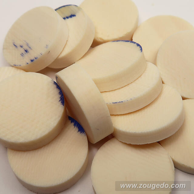 【象牙材料】ボタン型厚17・20g