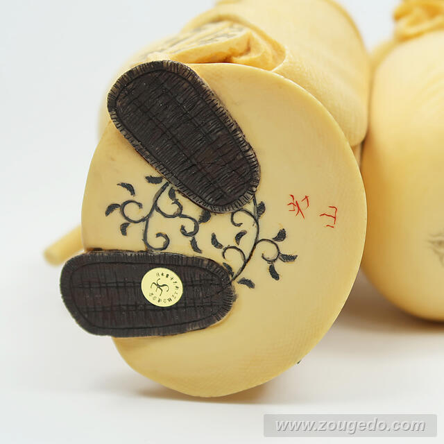 【本象牙】布袋-2