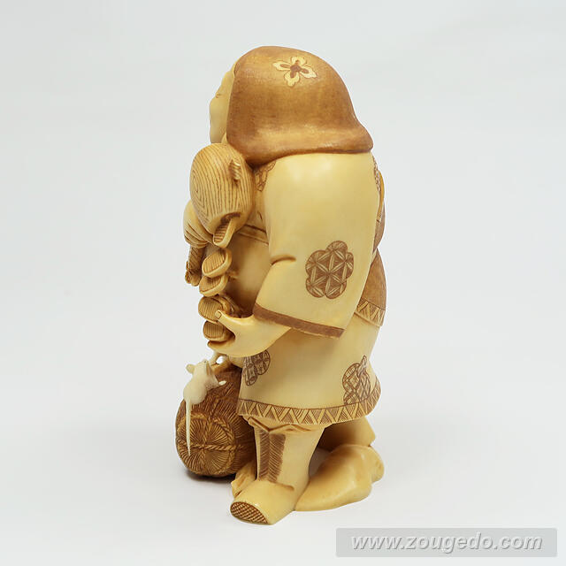 【本象牙】七福神（大）